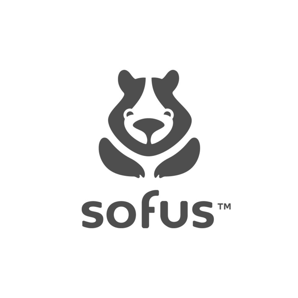 Sofus bear logo black